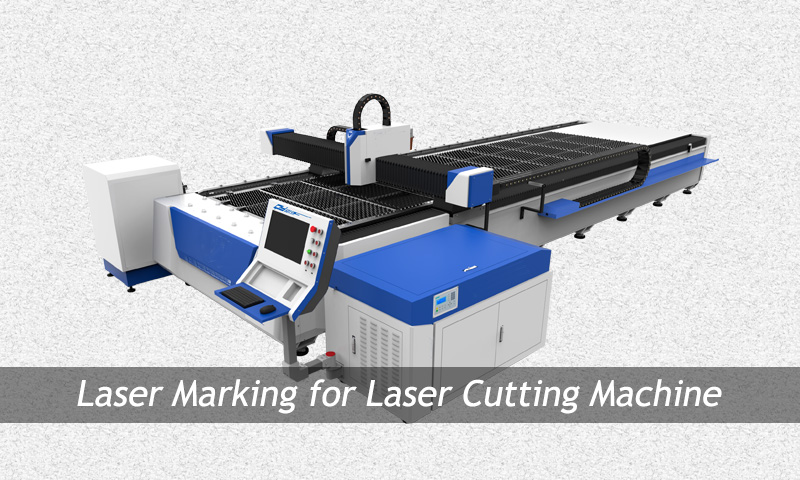 Laser cutting machine marking
