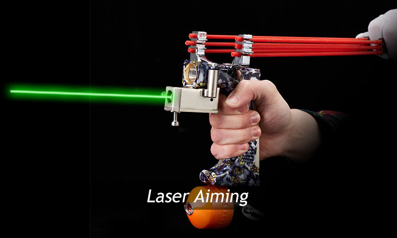 Laser aiming indication