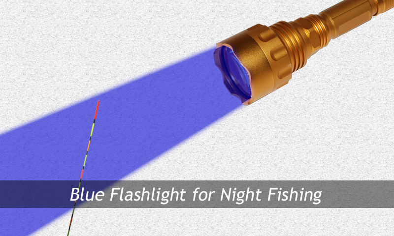 Night fishing flashlight